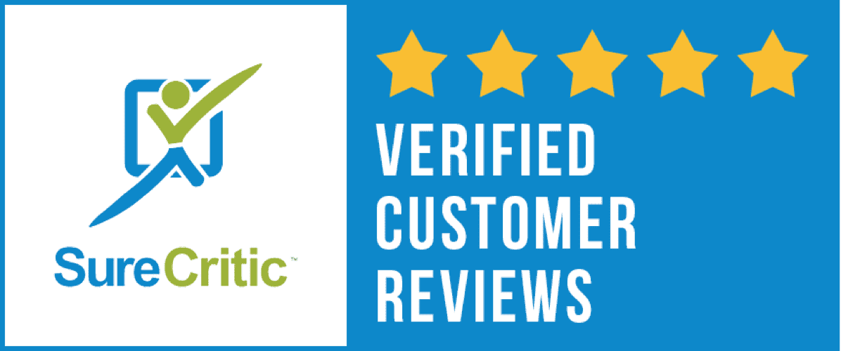 SureCritic Logo - Verified Customer Reviews