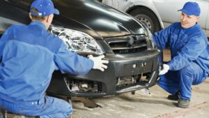 luxury car bumper repairs