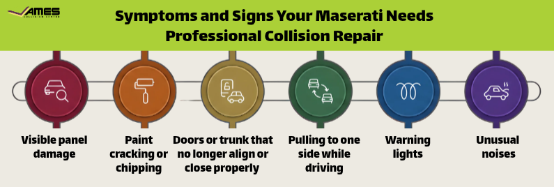 Symptoms and Signs Your Maserati Needs Professional Collision Repair