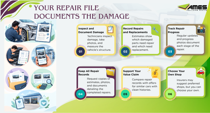 Your Repair File Documents the Damage